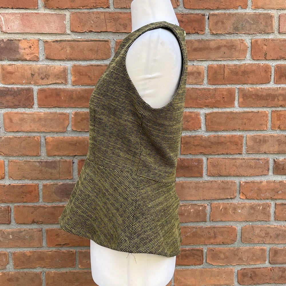 H&M Sleeveless Tweed Peplum Top - Picture 4 of 7